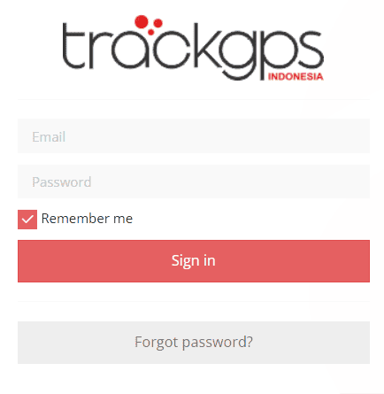 Halaman utama Login